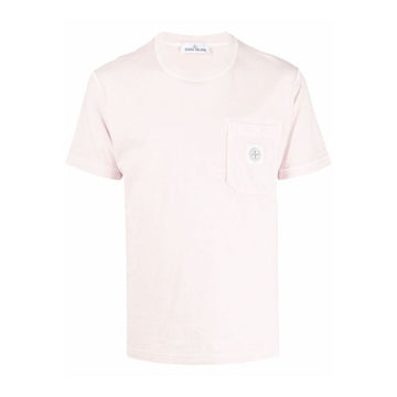 STONE ISLAND ストーン 22SS ポケット Tシャツ ライトピンク V0180 31933792