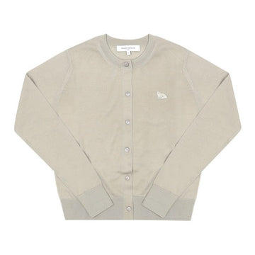 MAISON KITSUNE Frauen Cardigan mit Babyfuchs-Patch 157225199 [P]