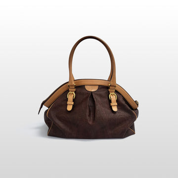 ETRO Paisley Canvas Medium Tote Bag Braun 0A433 2346 157726990 [P]