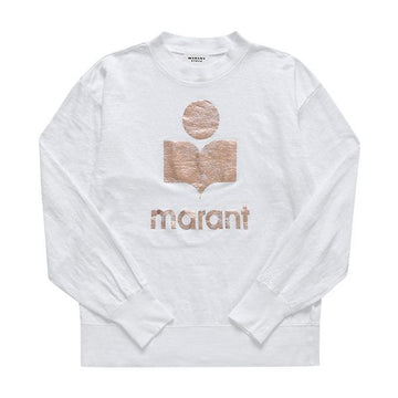 Isabel Marant KLOWIA Linen Long Sleeve T-Shirt 144701869 [P]