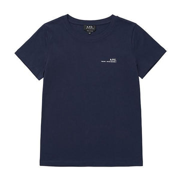 APC Dark Navy Short Sleeve T-shirt 144730719 [P]