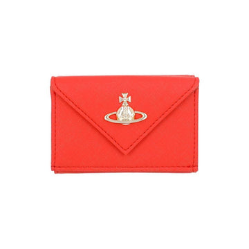 Vivienne Westwood Saffiano Envelope Billfold Wallet 144731518 [P]