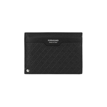 Salvatore Ferragamo Gancini Monogram Card Case 661572 780091 145239709 [P]