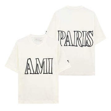 AMI Paris Line Logo T-Shirt 155406435 [P]