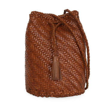 DRAGON DIFFUSION Doppel-Jump-Crossbody aus Buffalo-Leder 155380311 [P]