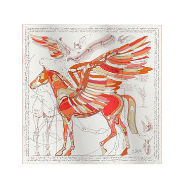 Hermes Pegasus Carré 140 Silk Scarf 157781647