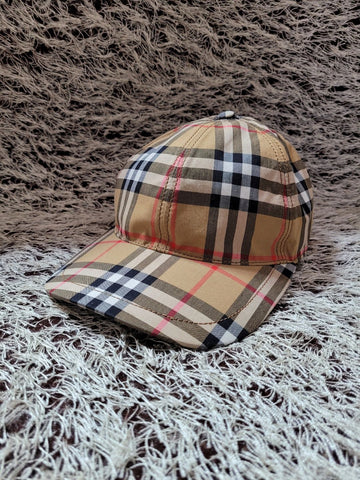 Burberry Checked Baseball Cap 4073689 [S/M] 157781651