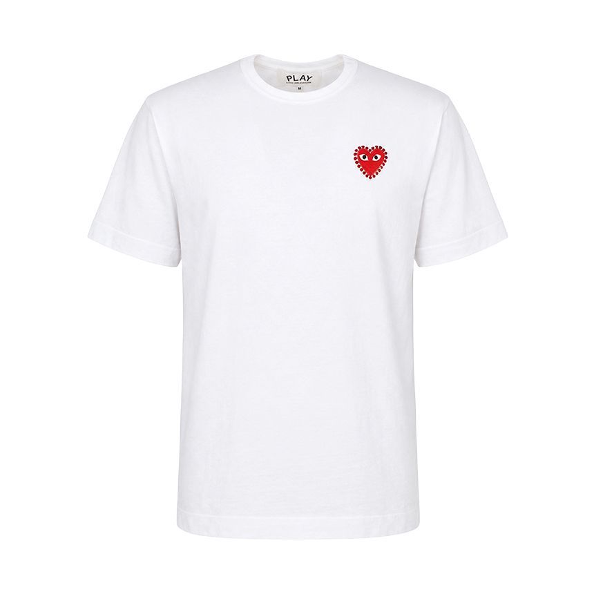Comme Des Garcons Red Patch Short Sleeve T-Shirt AX T801 051 2
