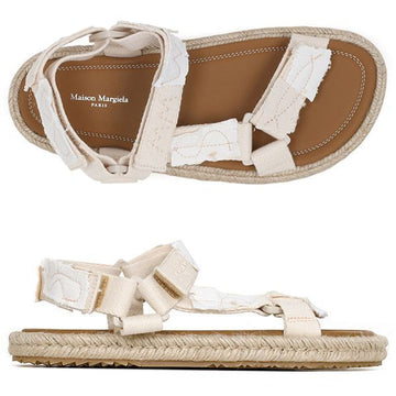 Maison Margiela White Strappy Strap Sandals S58WP0263 P5395 T1003 141043185 [P]