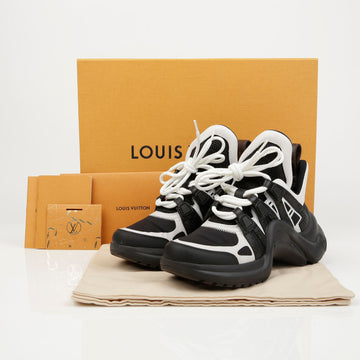 LOUIS VUITTON Archlight Sneakers aus schwarzem Kalbsleder 157520914