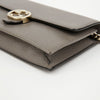 GUCCI インターロッキング G ミニ ウォレット チェーンバッグ グレー 157521633 [P]