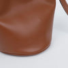 CELINE バケツトートショルダーバッグ タン 157407939 [P]