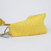 PRADA Dreieck Raphia Bandolier Tasche Gelb 157521526 [P]