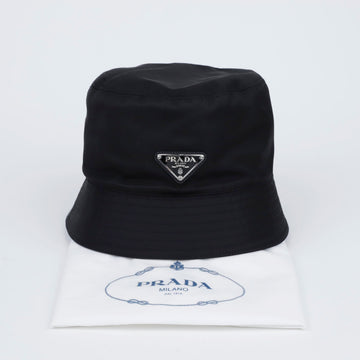 PRADA Dreieck-Logo Nylon Bucket Hat 157521635