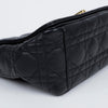 DIOR Cannage Medium Kette Schultertasche Schwarz Gold 157522964 [P]