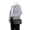DIOR Cannage Medium Kette Schultertasche Schwarz Gold 157522964 [P]