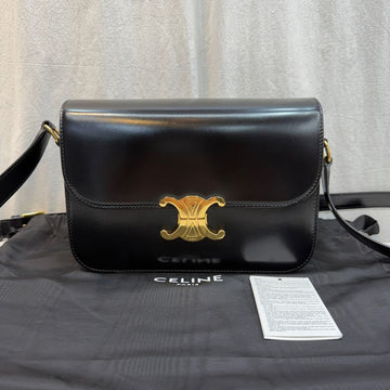 Celine Shiny Calfskin Triomphe Medium Crossbody Bag 187363BF4 157797045
