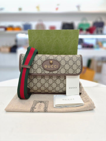 Gucci Vintage Supreme Web Hip Pack Belt Bag 493930 157797081
