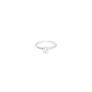 Tiffany & Co Platinum Solitaire Ring 0.38 Carat VVS2 Diamond kk57659098 157797500