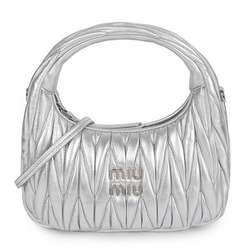 Miu Miu Hobo Bag in Napa Leather 128843134