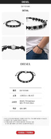 DIESEL ビーズブレスレット 157230694 [P]