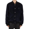 MAISON KITSUNE Corduroy Teddy-Jacke mit Fuchsdetail P480 MM02108WW0116 116926414 [P]