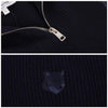MAISON KITSUNE LM00807KT1093 P476 フォックスヘッド ハーフジップ ニット 116926424 [P]
