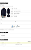 AMI Metal Logo Wool Jacket HJK058 WV0018 4011 114291941 [P]