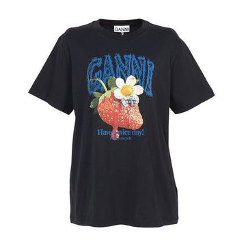 GANNI Kurzarm T-Shirt 252 157797598