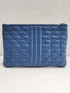 GUCCI Blauer Clutch mit Silberdetails 525541 157797619 [P]