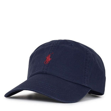 Polo Ralph Lauren Navy Logo Chino Baseball Cap 156955861 [P]