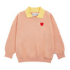MINI RODINI Herzkragen Sweatshirt für Kinder 155924157 [P]