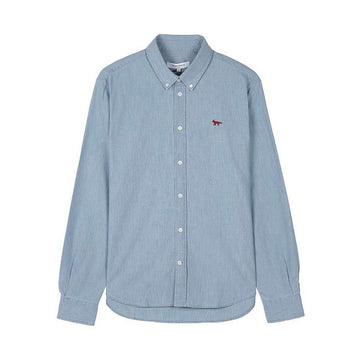 MAISON KITSUNE プロファイルフォックス レギュラーシャツ 155736094