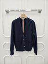 Thom Browne Merino Wool Washed Pique Cardigan 2 MKC556A 157799881 [P]