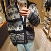 Louis Vuitton Monogram Mohair Cardigan Black 157800992 [P]