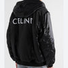 CELINE Hooded Satin Nylon Jacket 48 157801013 [P]