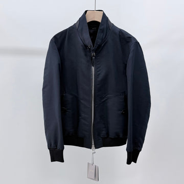 Tom Ford Cotton Bomber Jacket Dark Navy 52 157801068