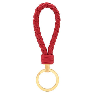 Bottega Veneta Intrecciato Nappa Keyring Red 608783 VO0BG 6409 103402909 [P]