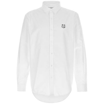 MAISON KITSUNE CONTOUR FOX HEAD SKATE SHIRT 157808281