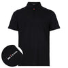KITON Schwarzes Halbzippo Polo-T-Shirt 157831359 [P]