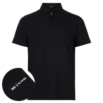 KITON Hälfte Reißverschluss Polo T-Shirt 157831359