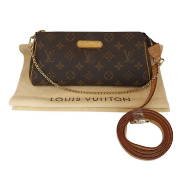 Louis Vuitton Monogram Eva Clutch M95567 Chain Crossbody Mini Clutch 157831870