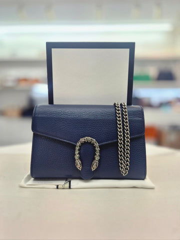Gucci Dionysus Mini Leather Chain Shoulder and Crossbody Bag 401231 157832406