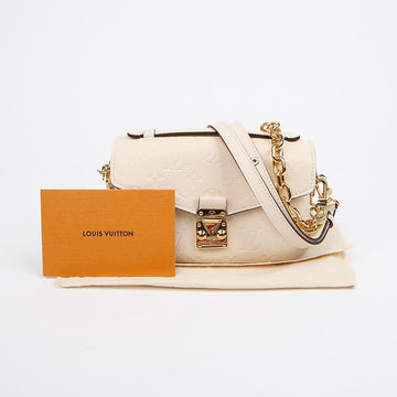 LOUIS VUITTON Pochette Métis East West Creme 157522146 [P]