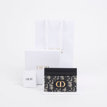 DIOR 30 Montaigne 5 Slot Kartenhalter Blau 157522942