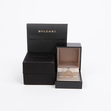 Bulgari Men's B.Zero1 Essential Band Ring Rose Gold Diamond 157549576