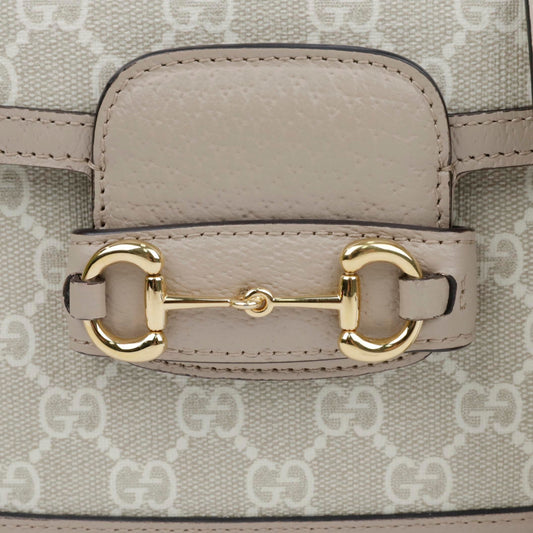 GUCCI Horsbit 1955 GG Mini Tasche Beige 157640248