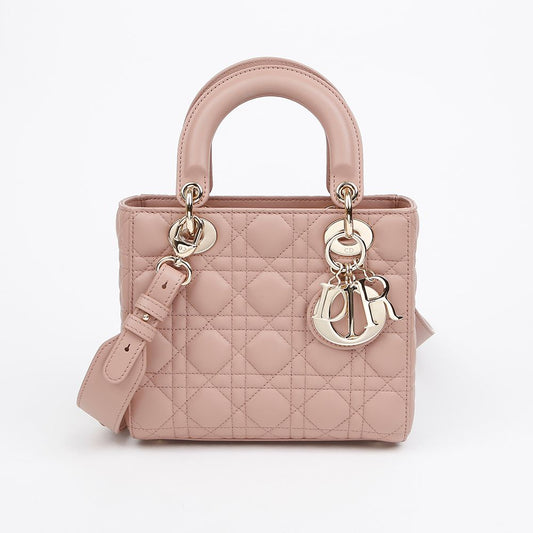 Dior Lady My ABC Blush Cannage Lambskin Small Bag 157550748 [P]