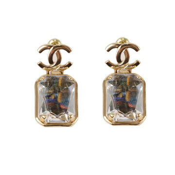 CHANEL Tropfen Quadrat Ohrringe 157389656