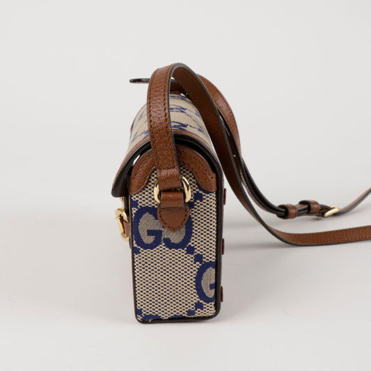 GUCCI Horsbit 1955 Mini Schultertasche Braun 157408036